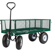 Chariots a/c&ocirc;t&eacute;s rabattables, 24" la x 48" la x Capacit&eacute; 800 lb Distribution Industrielle GC