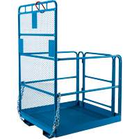 Nacelle &eacute;l&eacute;vatrice pour travail en hauteur, 48" x 48" x 72" h, Capacit&eacute; de 1000 lb, Acier Distribution Industrielle GC