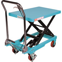 Table &eacute;l&eacute;vatrice robuste &agrave; ciseaux hydraulique, 32" lo x 19-3/4" la, Acier, Capacit&eacute; 660 lb Distribution Industrielle GC