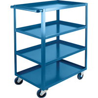 Heavy-Duty Shelf Carts, 4 Tiers, 24" W x 48" H x 39" D, 1200 lbs. Capacity Distribution Industrielle GC