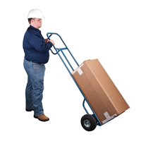 Diable haut de luxe, Prise En P, Acier, Hauteur de 72", Capacit&eacute; 700 lb Distribution Industrielle GC