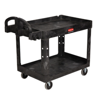 Heavy Duty Utility Cart - 4520-88, 2 Tiers, 25-1/4" x 39" x 44", 500 lbs. Capacity Distribution Industrielle GC
