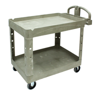 Heavy Duty Utility Cart - 4520-88, 2 Tiers, 25-1/4" x 39" x 44", 500 lbs. Capacity Distribution Industrielle GC