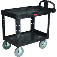 Heavy-Duty Utility Cart, 2 Tiers, 25-1/4" x 37-1/8 x 36-3/8", 500 lbs. Capacity Distribution Industrielle GC