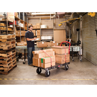 Heavy-Duty Platform Truck, 36" L x 24" W, 2000 lbs. Cap., Polyolefin Wheels Distribution Industrielle GC