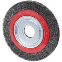 101C-2M Crimped Wire Wheel, 7" Dia., 0.014" Fill, 1/2" - 2" Arbor Distribution Industrielle GC
