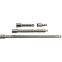 Jeu de barres de rallonges, Prise de 3/8", Fini Chrome, 4 M Distribution Industrielle GC