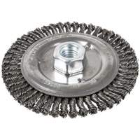 Stringer Bead Brush, 6" Dia., 0.022" Fill, 5/8"-11 Arbor, Steel Distribution Industrielle GC