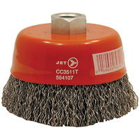 CC3511T High Performance NC Premium Crimped Cup Brush Distribution Industrielle GC