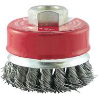 CKB2201T Brosse boisseau &agrave; fil nou&eacute;, 2-3/4" dia. x 5/8"-11 arbre Distribution Industrielle GC