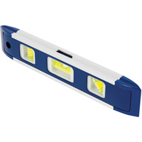 Torpedo Level, 9" L, Aluminum, 3 Vials, Magnetic Distribution Industrielle GC