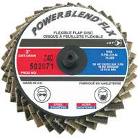 Powerblend FLX Roll-on Flap Disc, 3" x Type R, Z40 Grit, Zirconia Alumina Distribution Industrielle GC