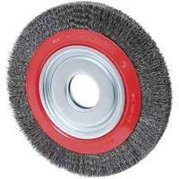 Crimped Wire Wheel, 10" Dia., 0.014" Fill, 2" Arbor Distribution Industrielle GC
