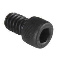 Vis &agrave; douille &agrave; t&ecirc;te creuse, 1/4" dia. x 3/8" lo, Oxyde noir Distribution Industrielle GC