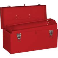 Heavy-Duty Tool Box, 8-1/2" D x 20" W x 9-1/2" H, Red Distribution Industrielle GC