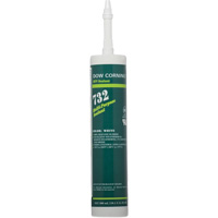 Scellant polyvalent &agrave; base de silicone Dowsil 732, 300 ml, Cartouche, Blanc Distribution Industrielle GC