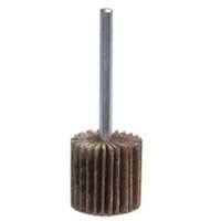 Mini Mounted Flap Wheel, Aluminum Oxide, 120 Grit, 1" x 1/2" x 1/4" Distribution Industrielle GC
