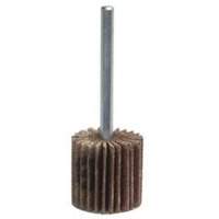 Mini Mounted Flap Wheel, Aluminum Oxide, 180 Grit, 1-1/2" x 1/2" x 1/4" Distribution Industrielle GC