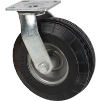 Flat-Free Caster, Swivel, 8" (203.2 mm), Flat-Free, 275 lbs. (125 kg.) Distribution Industrielle GC