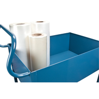Deep Lipped Service Cart, 2 Tiers, 24" W x 47" H x 36" D, 1200 lbs. Capacity Distribution Industrielle GC