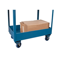 Deep Lipped Service Cart, 2 Tiers, 24" W x 47" H x 36" D, 1200 lbs. Capacity Distribution Industrielle GC