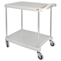 myCart Utility Cart, 2 Tiers, 20" x 35-1/2" x 30", 300 lbs. Capacity Distribution Industrielle GC