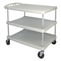 myCart Utility Cart, 3 Tiers, 26" x 36-7/8" x 36", 500 lbs. Capacity Distribution Industrielle GC