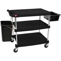 myCart Utility Cart, 3 Tiers, 20" x 35-1/2" x 30", 400 lbs. Capacity Distribution Industrielle GC