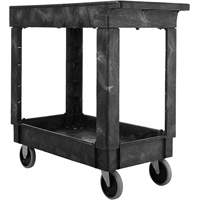 Flat Handle Utility Cart, 2 Tiers, 34" x 31-1/4" x 16", 500 lbs. Capacity Distribution Industrielle GC