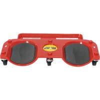 Socle roulant pour les genoux, Plastique, Rouge, Capacit&eacute; 350 lb Distribution Industrielle GC