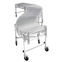 Convoyeurs extensibles/flexibles, 18" la x 12' 10" lo, Capacit&eacute; de 200 lb par pi lin. Distribution Industrielle GC