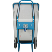 Chariot basculeur en acier, Poly&eacute;thyl&egrave;ne, 0,625 vg³, Capacit&eacute; de charge de 850 lb Distribution Industrielle GC