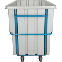 Chariot basculeur en acier, Poly&eacute;thyl&egrave;ne, 1,1 vg³, Capacit&eacute; de charge de 2000 lb Distribution Industrielle GC