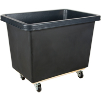 Tapered Wall Box Truck, Polyethylene, 37" L x 26" W x 30" H, 9 cu. ft. Volume, 500 lbs. Capacity Distribution Industrielle GC