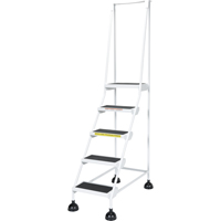 Light-Duty Stop-Step Ladders, 5 Steps, 16" Step Width, 47-11/16" Platform Height, Steel Distribution Industrielle GC