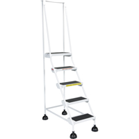 Light-Duty Stop-Step Ladders, 5 Steps, 16" Step Width, 47-11/16" Platform Height, Steel Distribution Industrielle GC