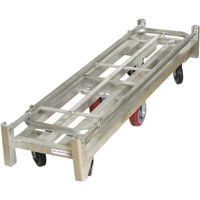 Chariot &agrave; plateforme U-Boat, 59-1/2" lo x 16" la x Capacit&eacute; 1750 lb, Roues en Polyur&eacute;thane Distribution Industrielle GC