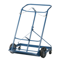 Chariot professionnel CC-2 pour deux bouteilles de gaz, Roues Caoutchouc moul&eacute;, Base de 16-7/8" la x 7-1/4" lo, 500 lb Distribution Industrielle GC