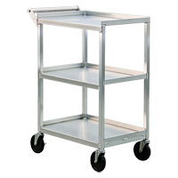 Chariot utilitaire, 3 Tiers, 16-1/2" la x 39" h x 27-3/4" p, Capacit&eacute; 350 lb Distribution Industrielle GC