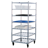 Chariot &agrave; tablettes, 7 Tiers, 28-1/2" la x 69" h x 32" p, Capacit&eacute; 525 lb Distribution Industrielle GC