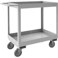 Industrial Grade Shelf Cart, 2 Tiers, 16" W x 34" H x 36-7/16" D, 600 lbs. Capacity Distribution Industrielle GC