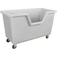 Easy Access Box Truck, Polyethylene, 63" L x 34-1/4" W x 38-1/2" H, 24 cu. ft. Volume, 1200 lbs. Capacity Distribution Industrielle GC