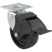 Emaxx RollX Wow Caster, Swivel with Brake, 4" (101.6 mm), Nylon, 1200 lbs. (544.3 kg.) Distribution Industrielle GC