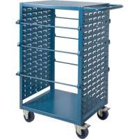 Mobile Wire Spool Cart, Steel, 6 Rod, 21" W x 48" H x 38" D, 1200 lbs. Capacity Distribution Industrielle GC