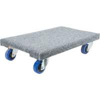 Socles roulants en bois franc pour usage moyen, Roues en Polyol&eacute;fine, Capacit&eacute; de 900 lb, 18" la x 24" p x 7" h Distribution Industrielle GC