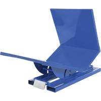 Open Sided Hopper, Steel, 1 cu.yd., Blue Distribution Industrielle GC