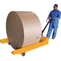 Transpalette pour mat&eacute;riaux en rouleaux, Acier, 48" lo x 7,5" la, Capacit&eacute; 4000 lb Distribution Industrielle GC
