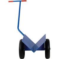 Chariot avec cannelure en V pour le transport des tuyaux Distribution Industrielle GC