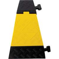 Protecteur de c&acirc;ble tourne-&agrave;-gauche robuste Powerhouse, 3 canaux, 12" lo x 19,75" la x 3" h Distribution Industrielle GC