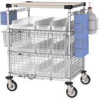 PPE Check-In Station, Stainless Steel, 43" x 40" x 24", 900 lbs. Capacity Distribution Industrielle GC